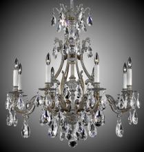  CH9633-A-03G-PI - 8 Light Chateau Chandelier